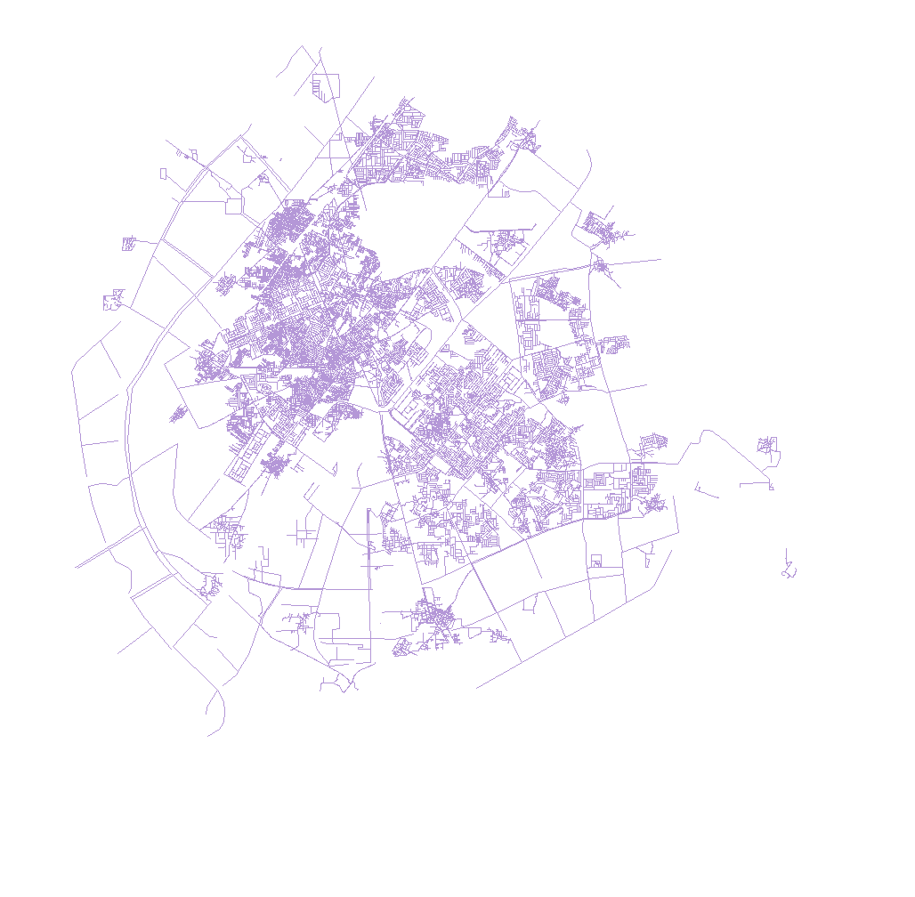 Latest sewer network